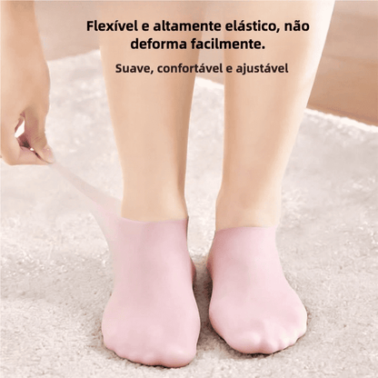 BelleCare – Meias Hidratantes Anti-Rachaduras para os Pés