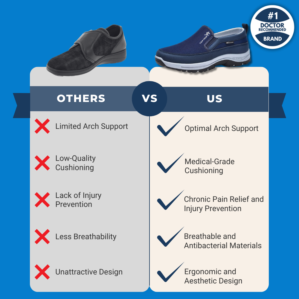 HealStep™ | Ultra-Comfort Wide-Fit Orthopaedic Shoes