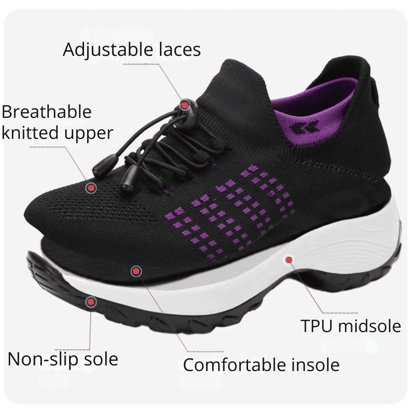 OrthoComfort Trainers – Relief and Support in Every Step + Free Gift